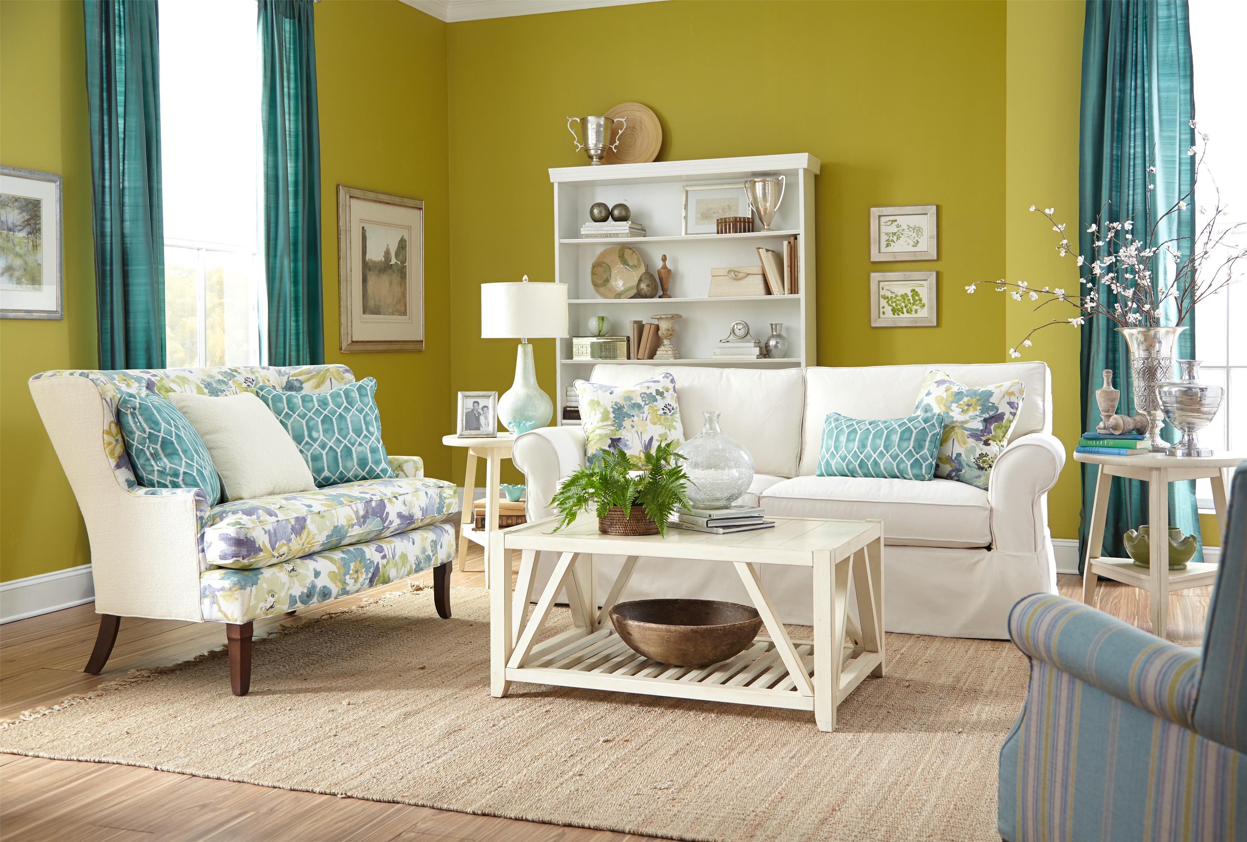 Paula Deen by Craftmaster Upholstered Chairs Settee